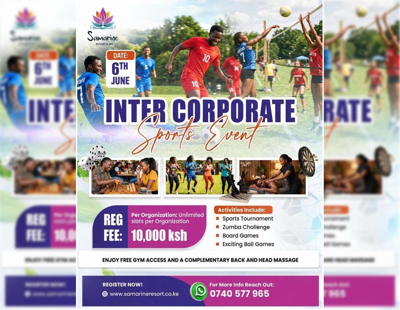 Inter Corporate Sports Event